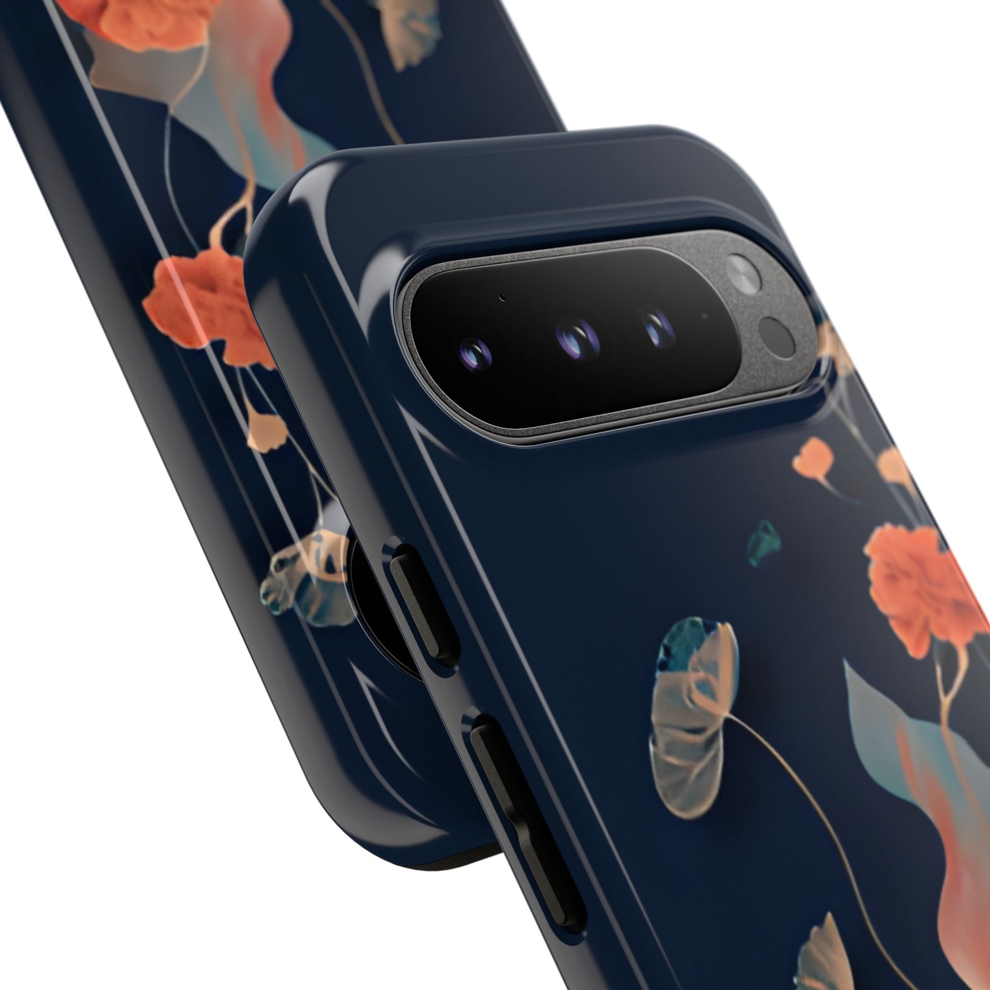 Lotus Reverie - Elegant Artistic Floral Google Pixel 9 Pro Tough Phone Case - Painterly Lotus Blossom Design