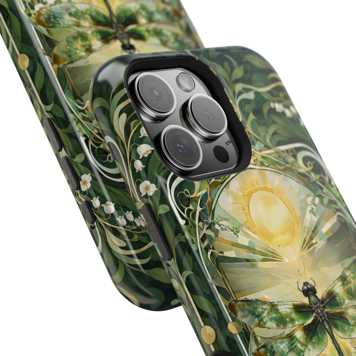 Emerald Sun Dragonfly iPhone MagSafe Case