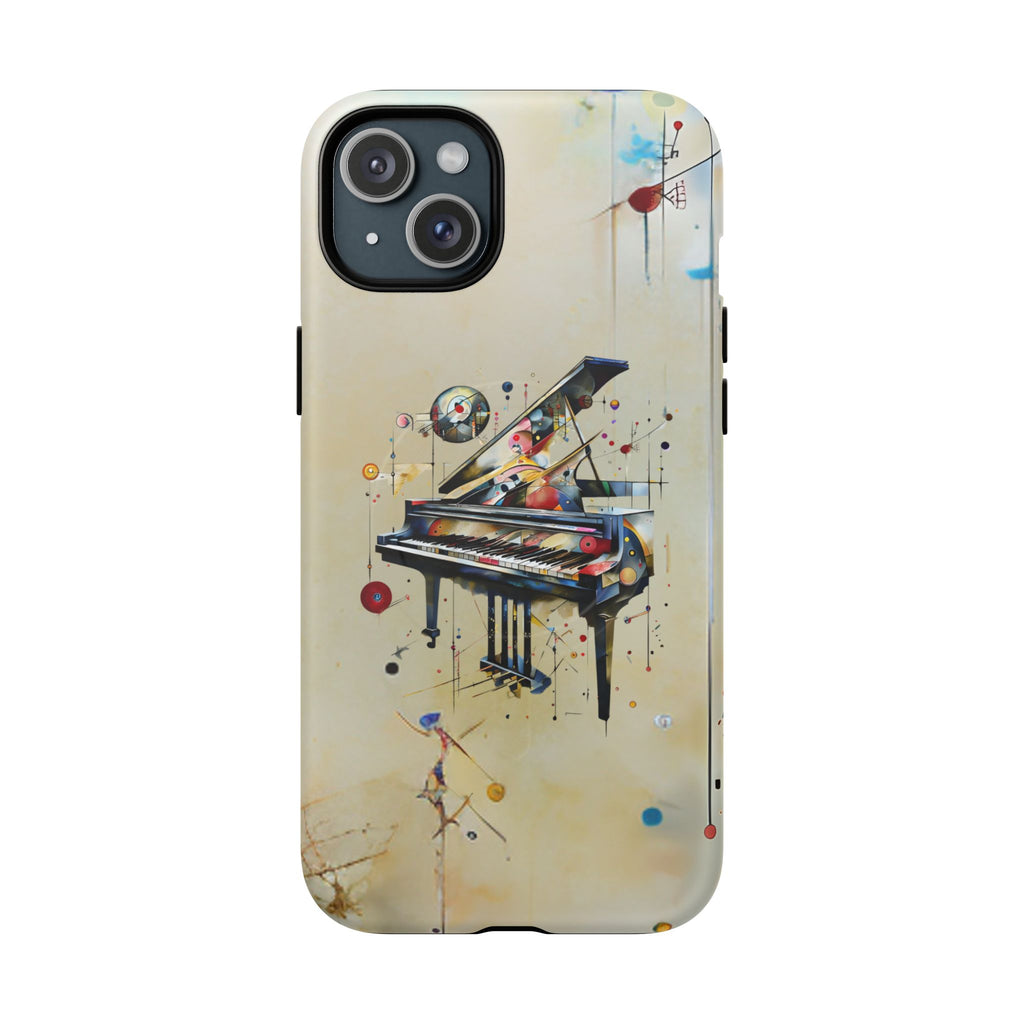 Keys of Imagination Artistic Grand Piano iPhone 15 Plus MagSafe Case
