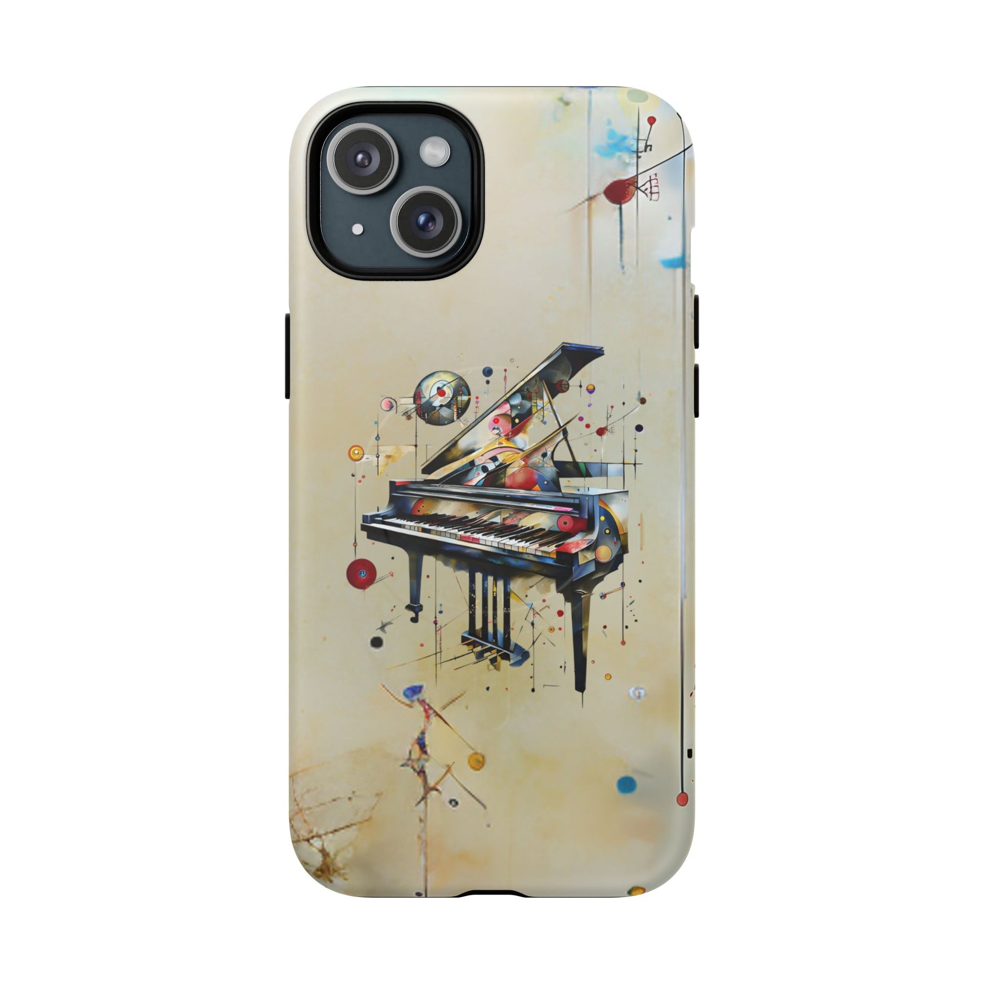 Keys of Imagination Artistic Grand Piano iPhone 15 Plus MagSafe Case