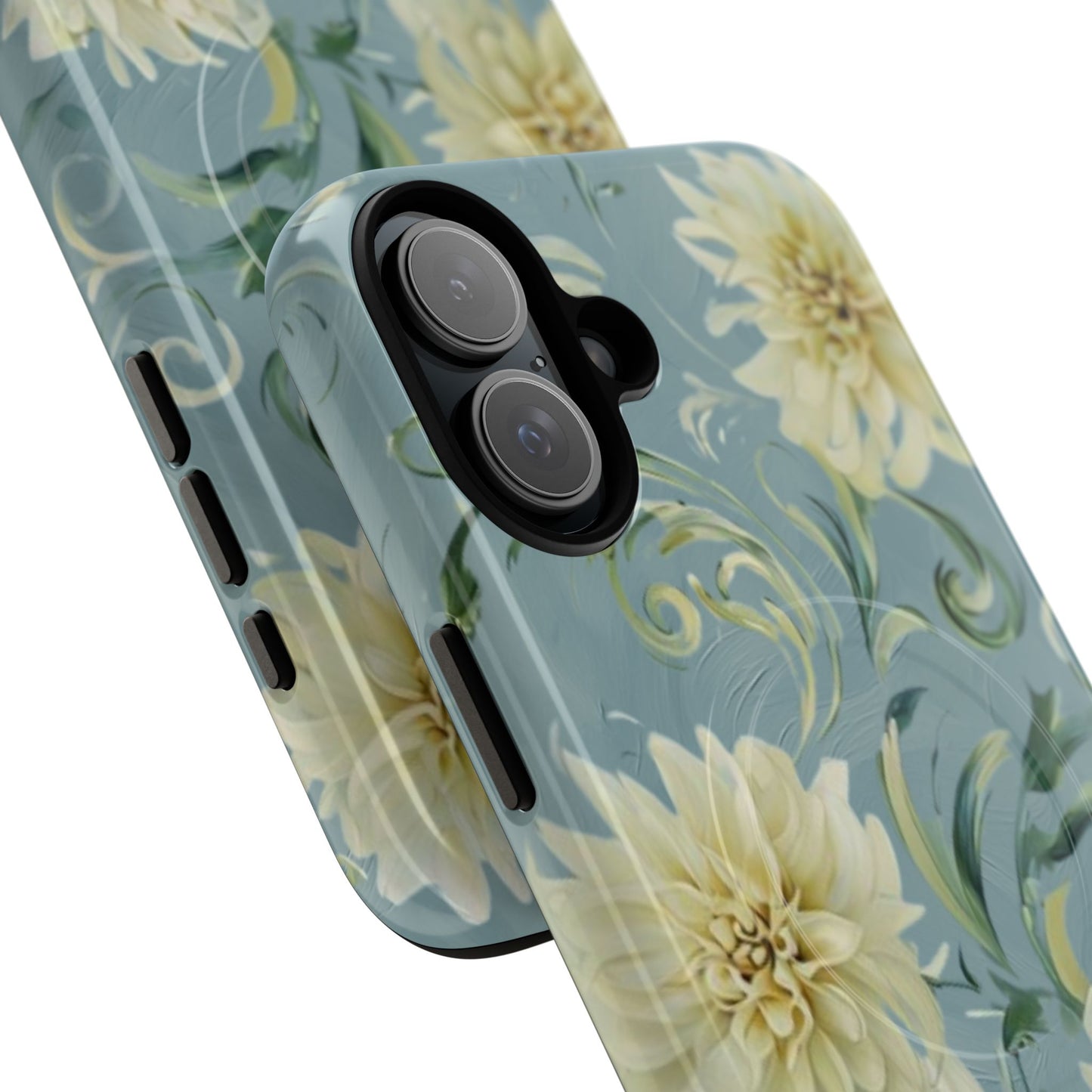 Golden Dahlia Trio iPhone MagSafe Case