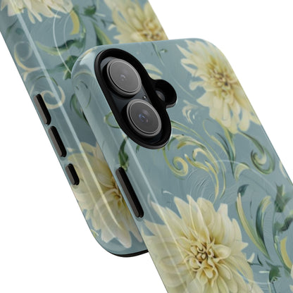 Golden Dahlia Trio iPhone MagSafe Case