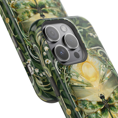 Emerald Sun Dragonfly iPhone MagSafe Case