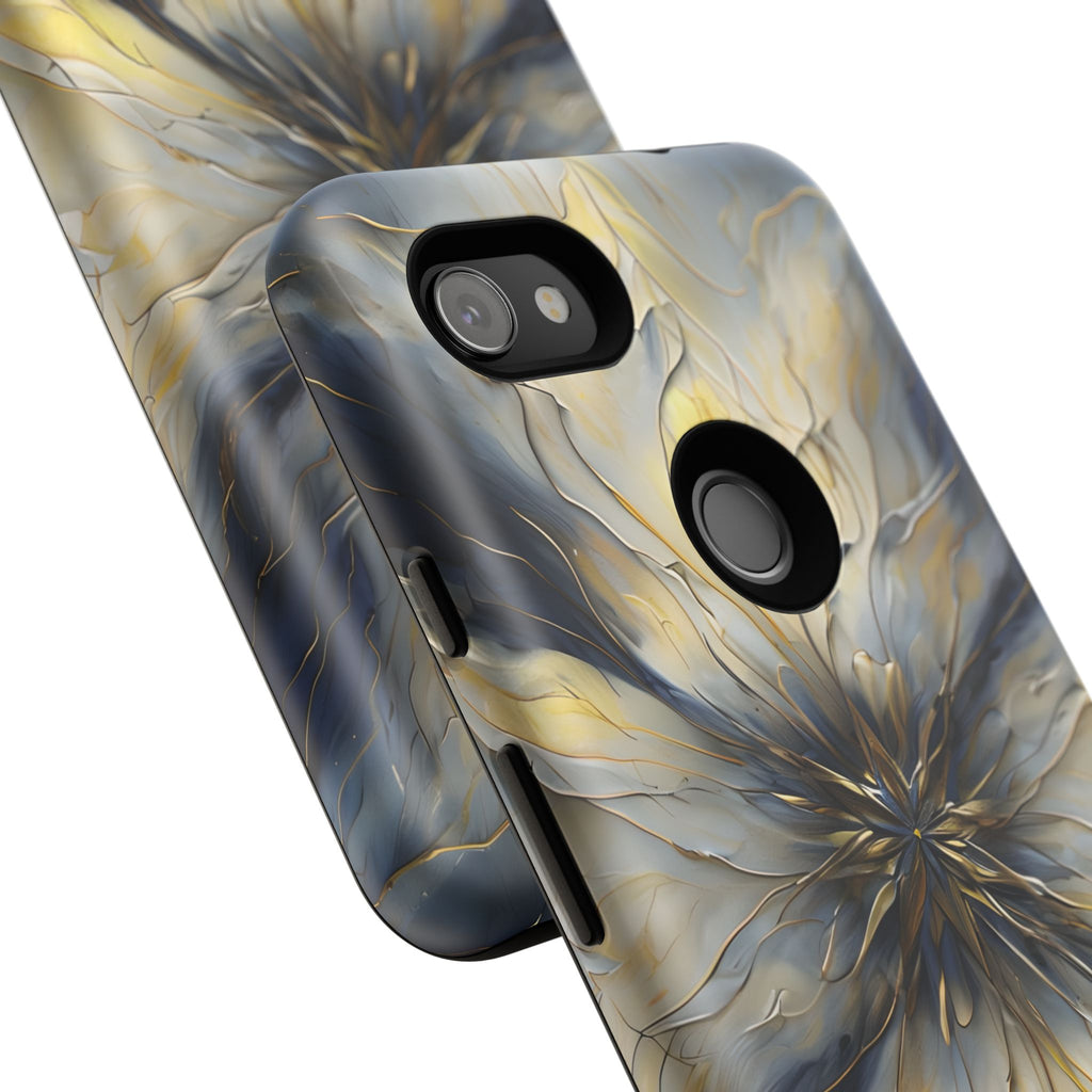 Luminous Petal Tough Case for Google Pixel 3a XL - Premium Artistic Shockproof Cover, Elegant Protective Phone Case