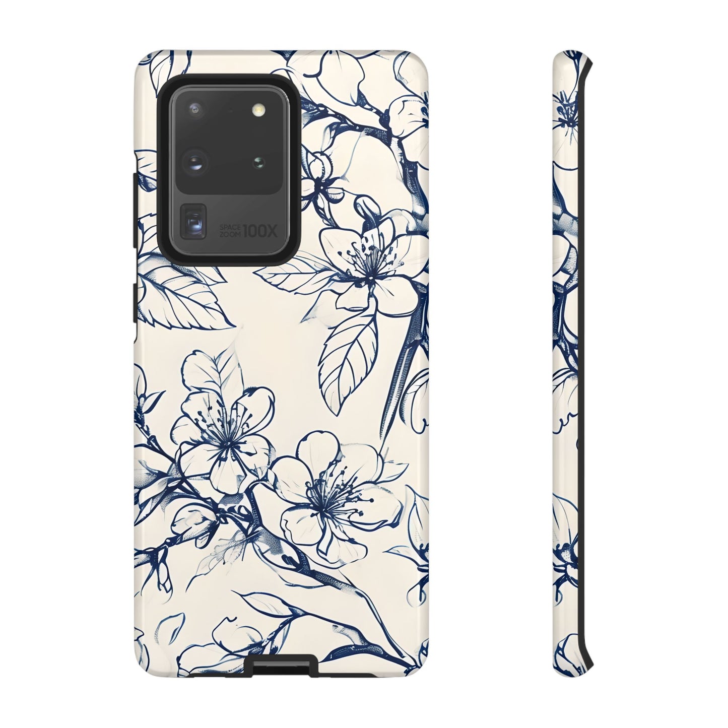 Blossom Sketch Samsung Galaxy Tough Case