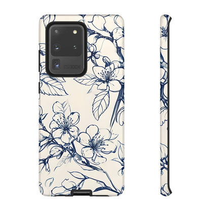 Blossom Sketch Samsung Galaxy Tough Case