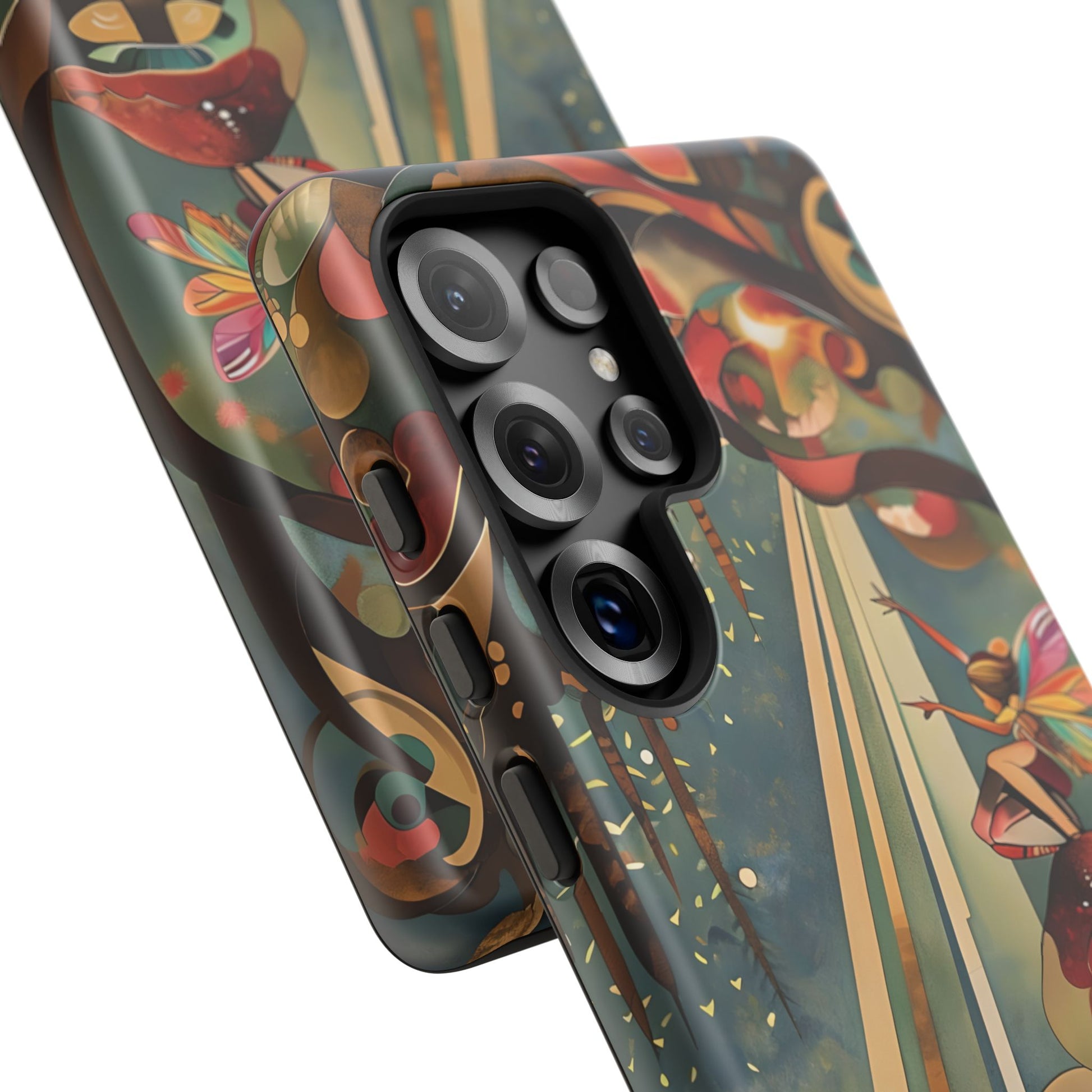 Enchanted Orchard Samsung Galaxy S25 Ultra Tough Case - Artistic Fairy Tale Phone Cover - Elegant Protective Fantasy Art Accessory