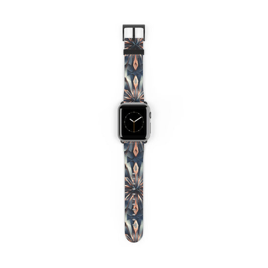 Obsidian Kaleidoscope Apple Watch Band Strap - Timeless Design for your Timepiece