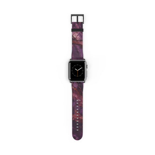 Amethyst Current Apple Watch Band Strap - Purple Marble design