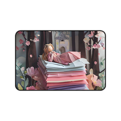 A Good Night's Sleep Desk Mat - Premium Office Desk Pad, 3 Sizes Available, Artistic Workspace Protection