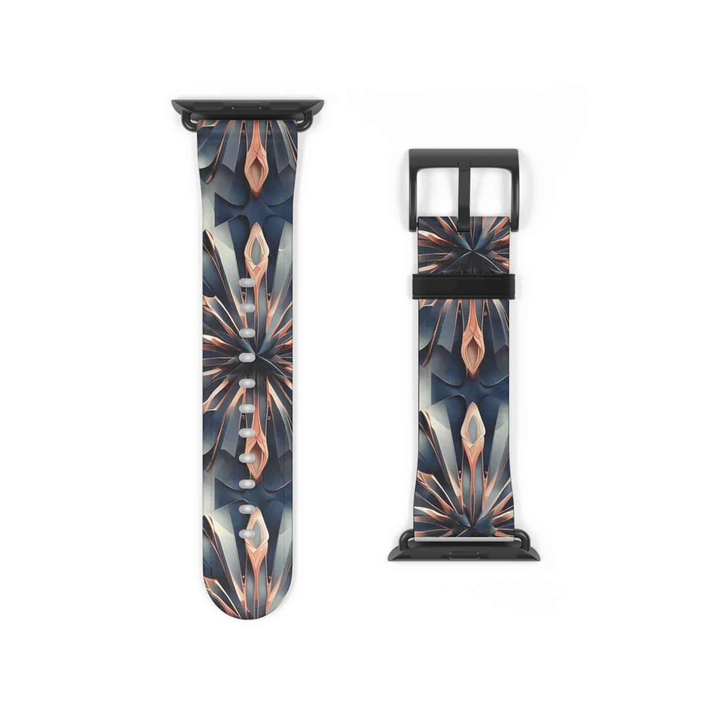 Obsidian Kaleidoscope Apple Watch Band Strap - Timeless Design for your Timepiece