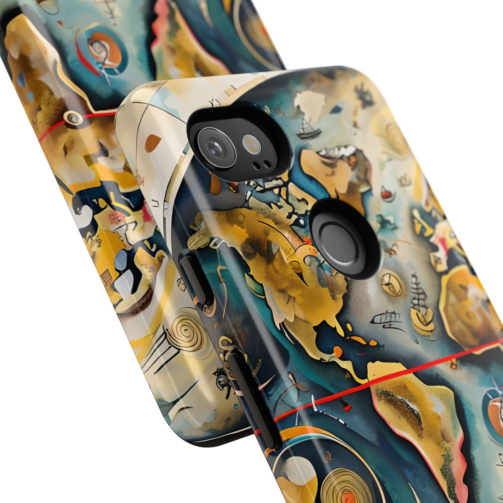 Celestial Map Google Pixel 2XL Tough Case - Antique Star Chart Phone Cover