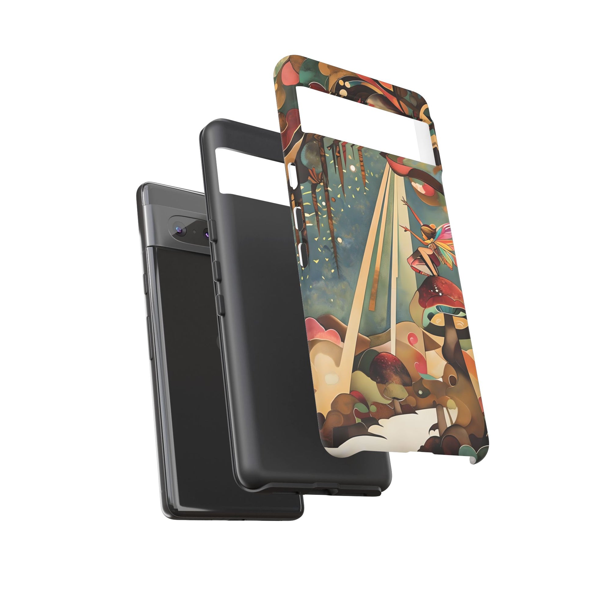 Enchanted Orchard Google Pixel 7 Tough Case - Artistic Fairy Tale Phone Cover - Elegant Protective Fantasy Art Accessory
