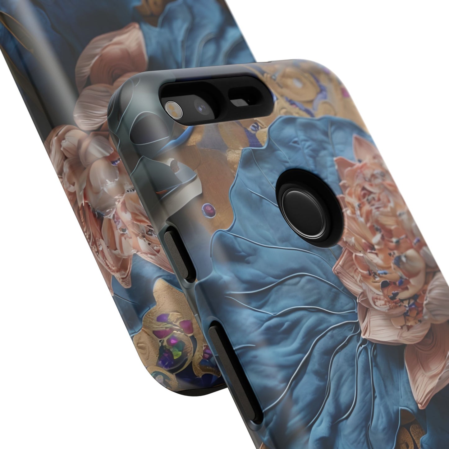 Peony Midnight Tapestry Google Pixel Tough Case