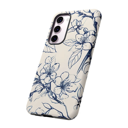 Blossom Sketch Samsung Galaxy Tough Case