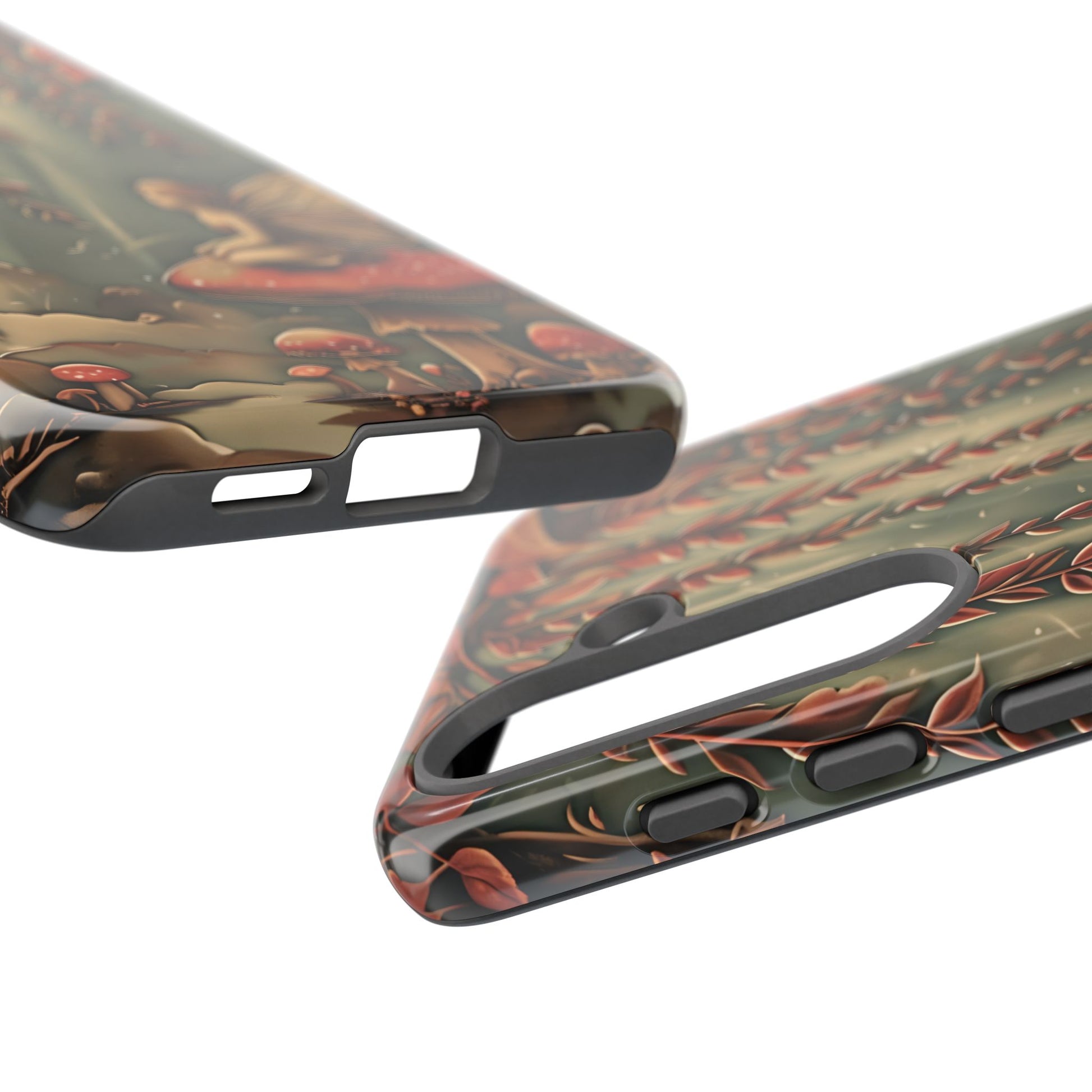 Willow Whisper - Tranquil Nature Art Samsung Galaxy S25 Tough Phone Case - Serene Willow Tree & Meditative Figure Design