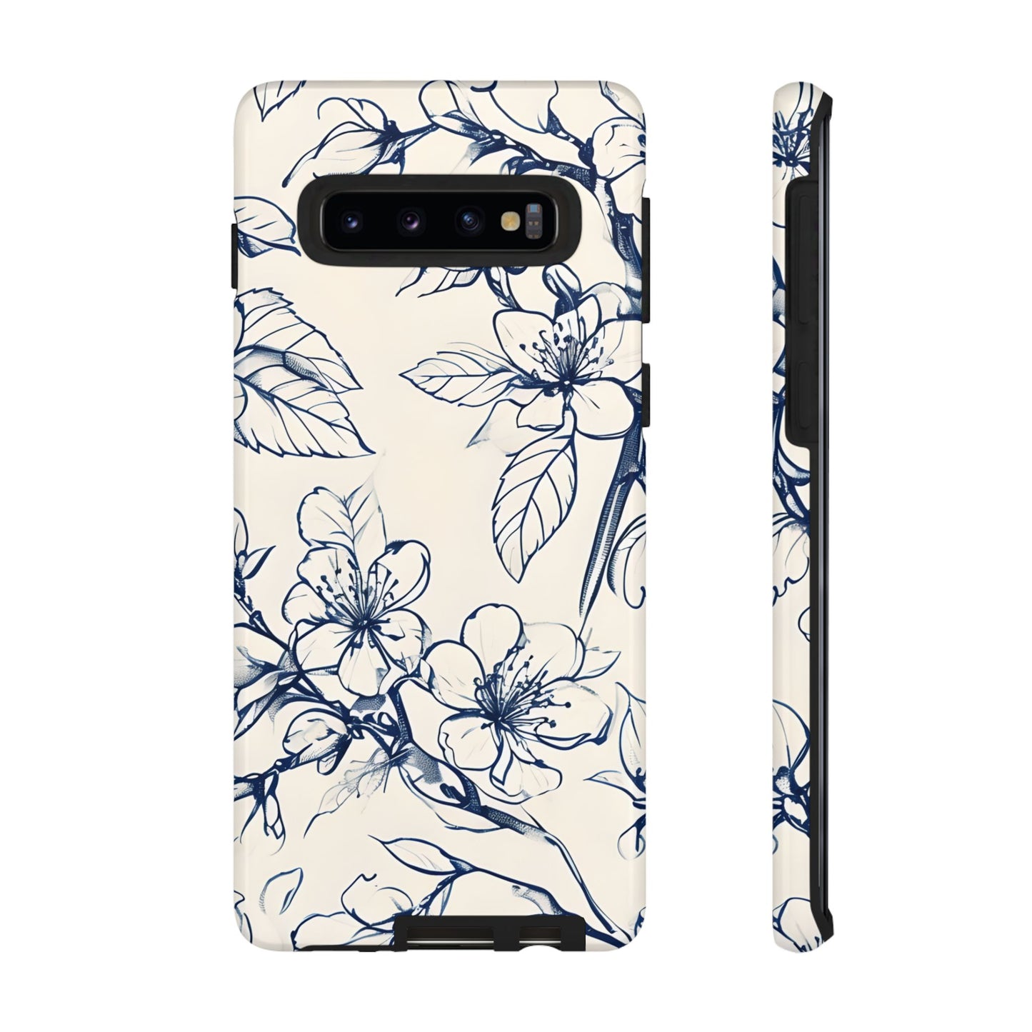 Blossom Sketch Samsung Galaxy Tough Case