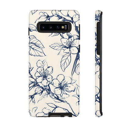 Blossom Sketch Samsung Galaxy Tough Case