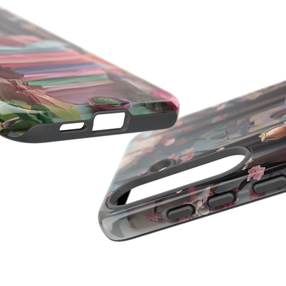 A Good Night's Sleep - Samsung Galaxy - Tough Phone Case -Whimsical Fantasy Floral Design