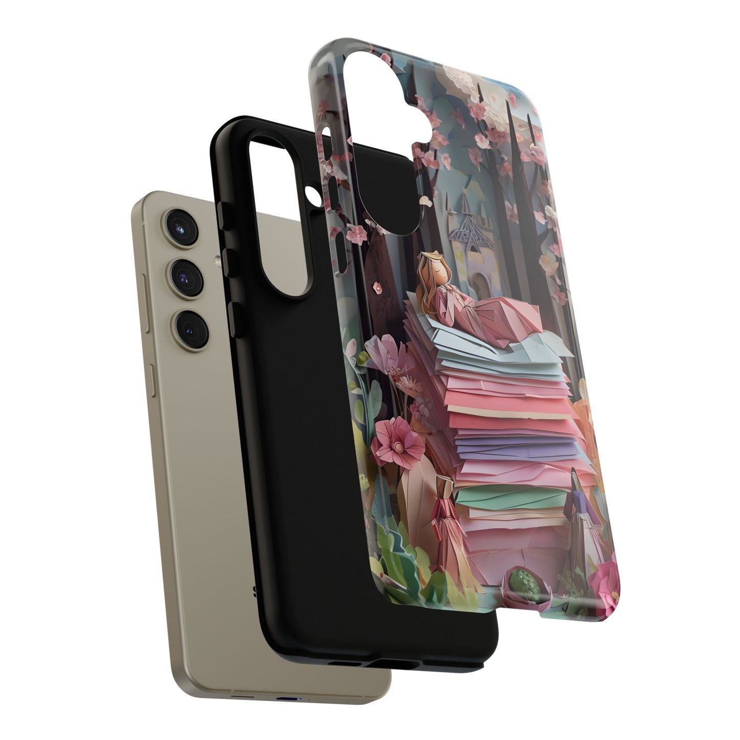 A Good Night's Sleep - Samsung Galaxy - Tough Phone Case -Whimsical Fantasy Floral Design