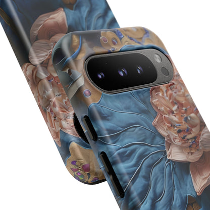 Peony Midnight Tapestry Google Pixel Tough Case