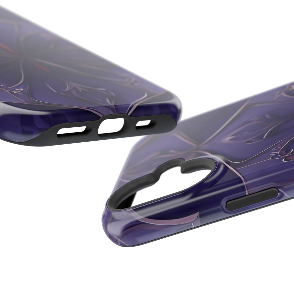 Violet Nebula iPhone MagSafe Case