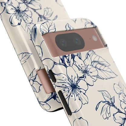 Blossom Sketch Google Pixel Tough Case