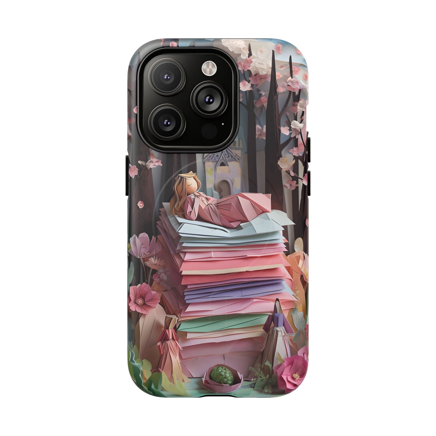 A Good Night's Sleep - iPhone MagSafe Phone Case - Whimsical Fantasy Floral Design