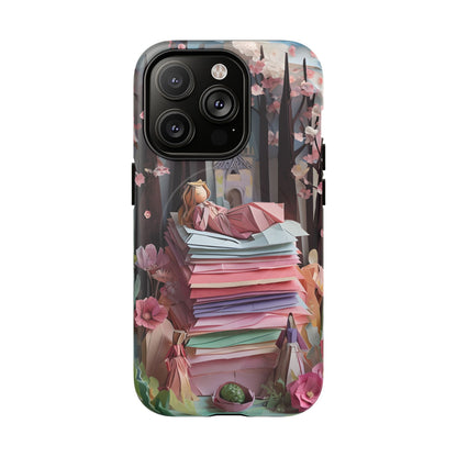 A Good Night's Sleep - iPhone MagSafe Phone Case - Whimsical Fantasy Floral Design