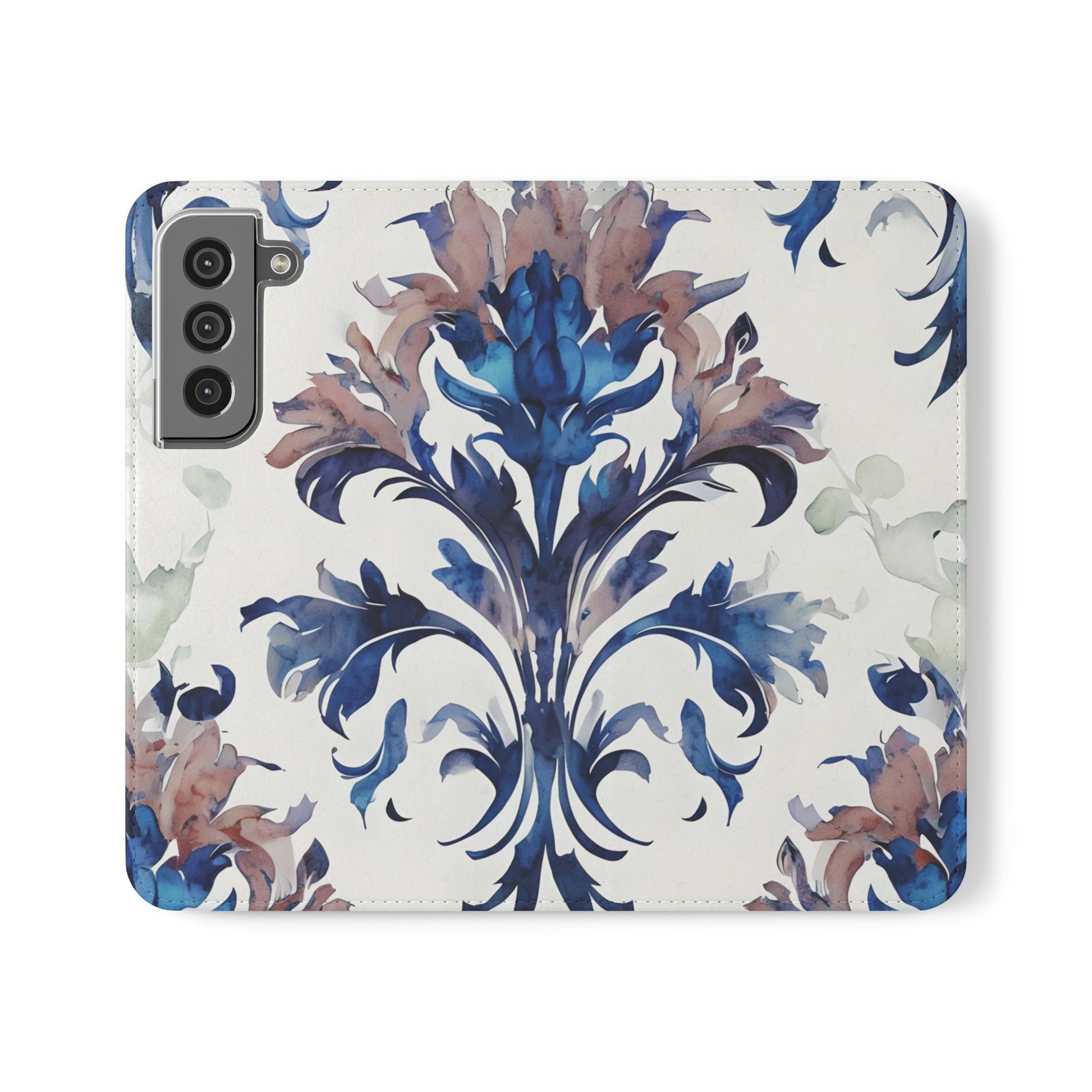 Delft Reverie - Abstract Wallet Phone Case for Samsung Galaxy S22
