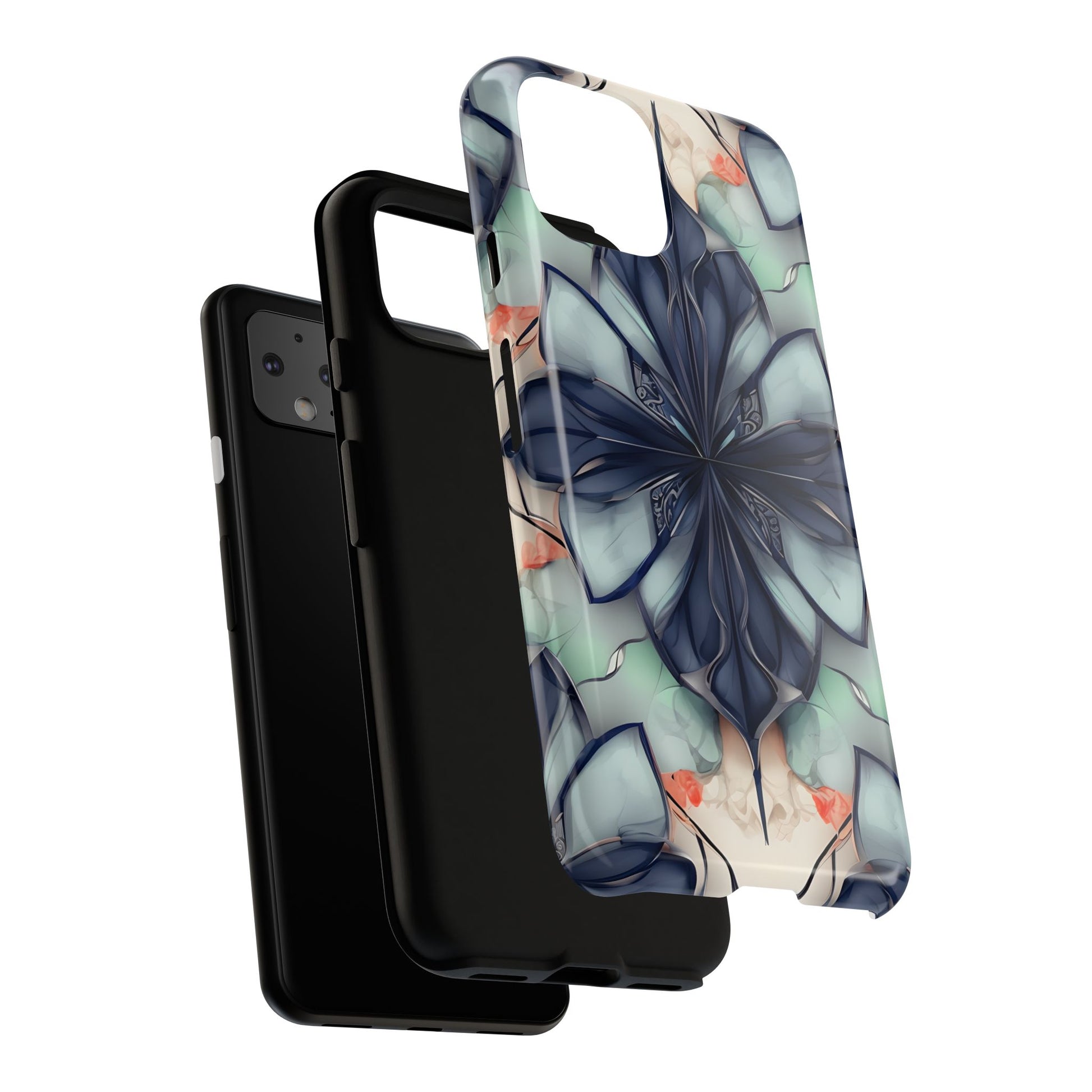 Midnight Mosaic Tough Case for Google Pixel 4 - Premium Artistic Shockproof Cover, Elegant Protective Phone Case