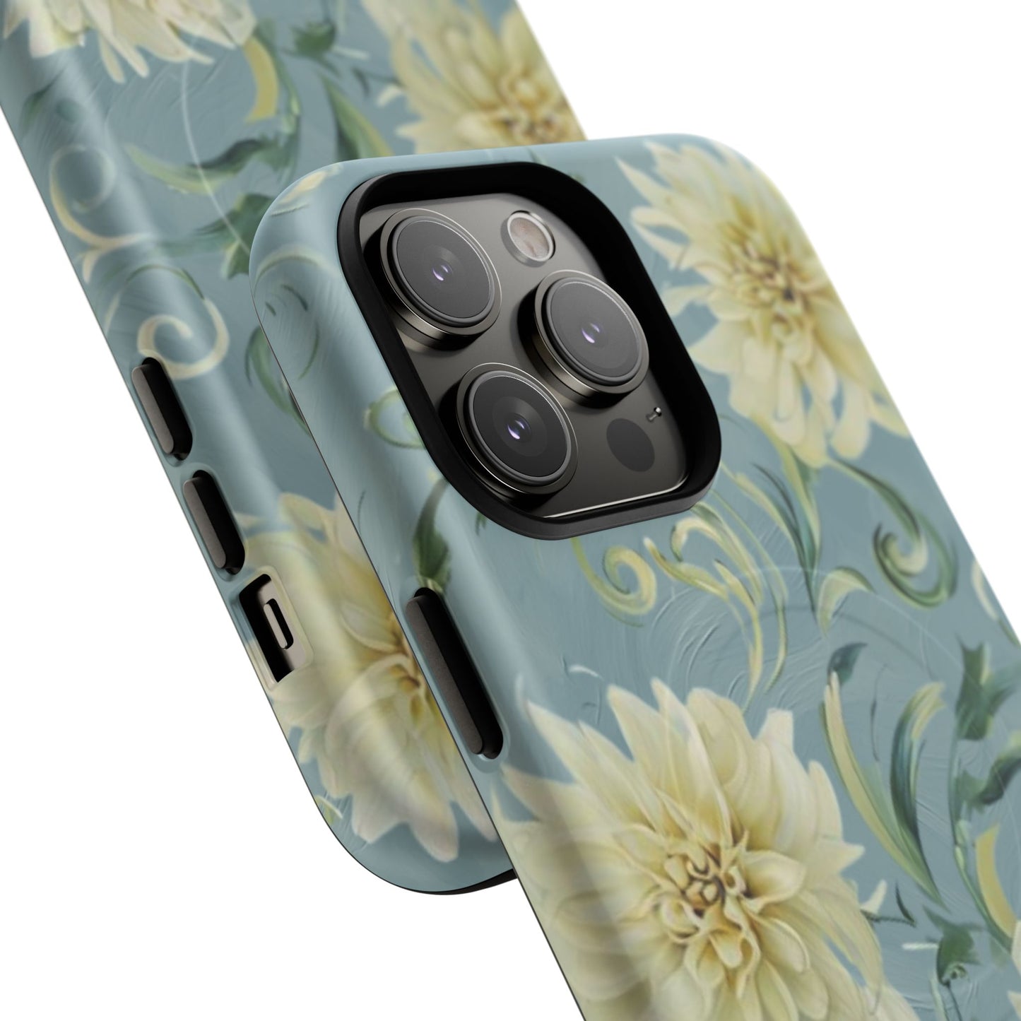 Golden Dahlia Trio iPhone MagSafe Case