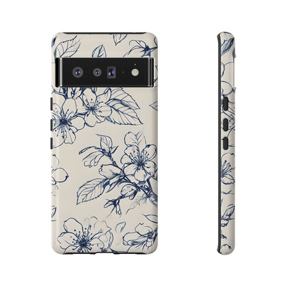 Blossom Sketch Google Pixel Tough Case
