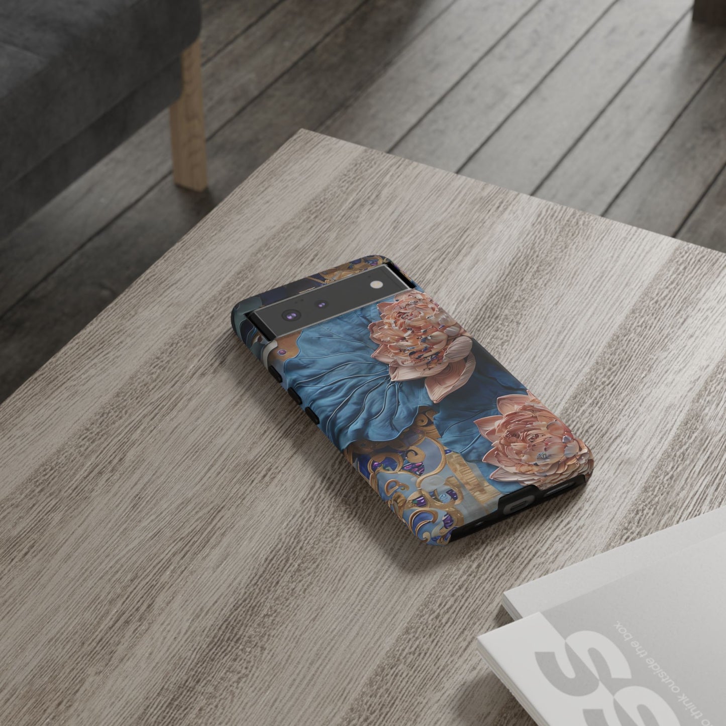 Peony Midnight Tapestry Google Pixel Tough Case