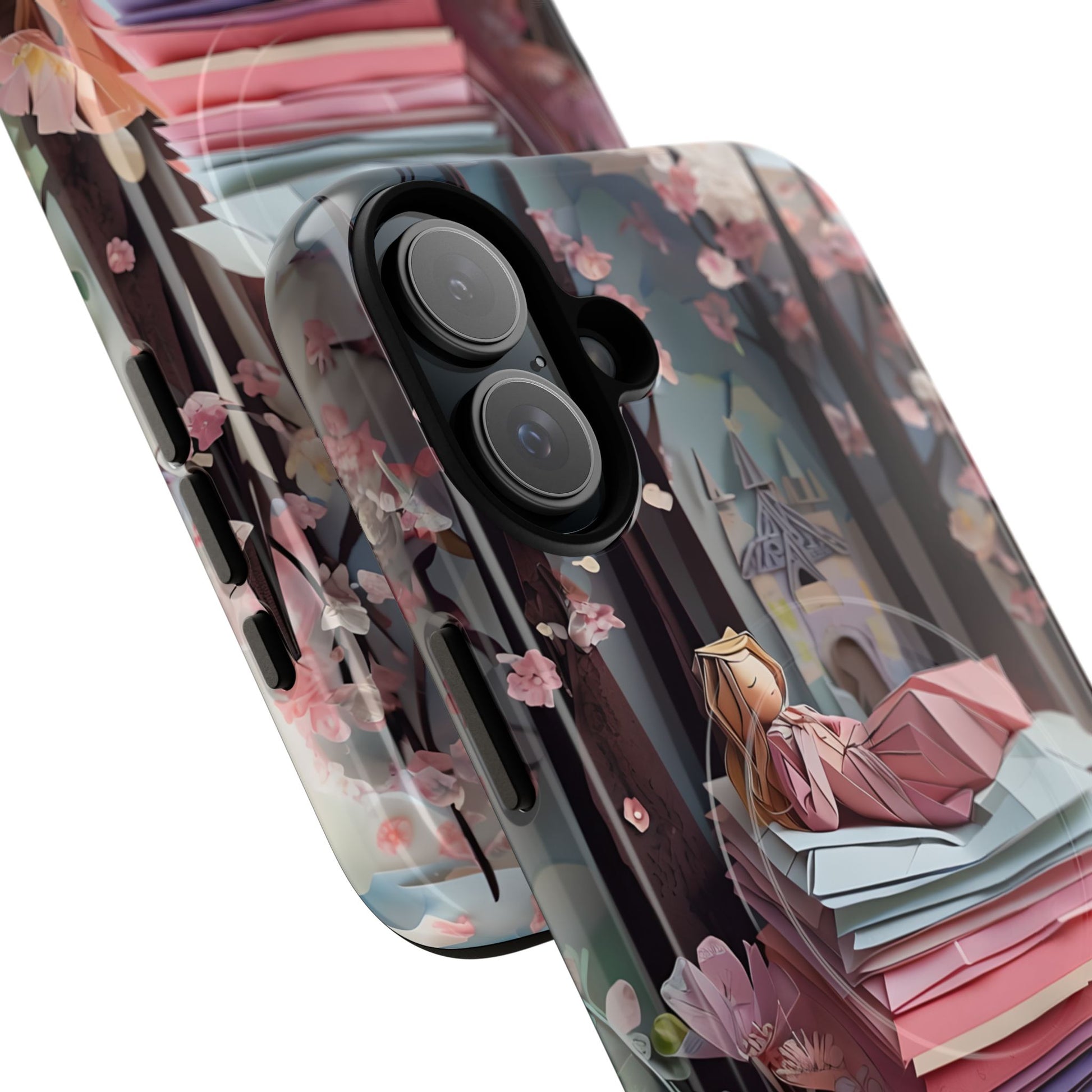 A Good Night's Sleep - iPhone 16 Plus MagSafe Phone Case - Whimsical Fantasy Floral Design