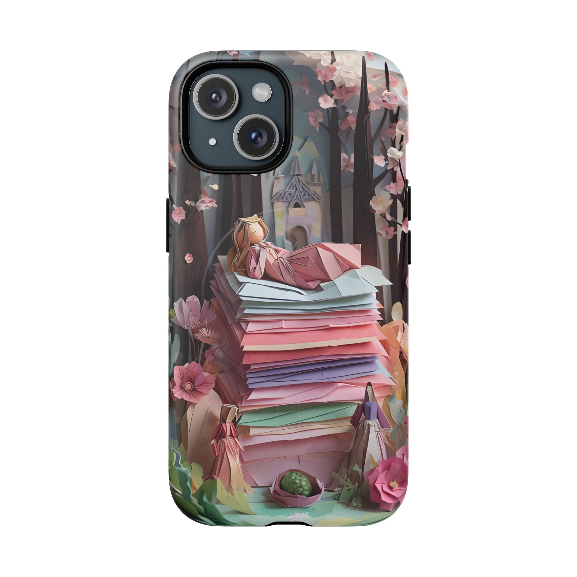 A Good Night's Sleep - iPhone 15 MagSafe Phone Case - Whimsical Fantasy Floral Design