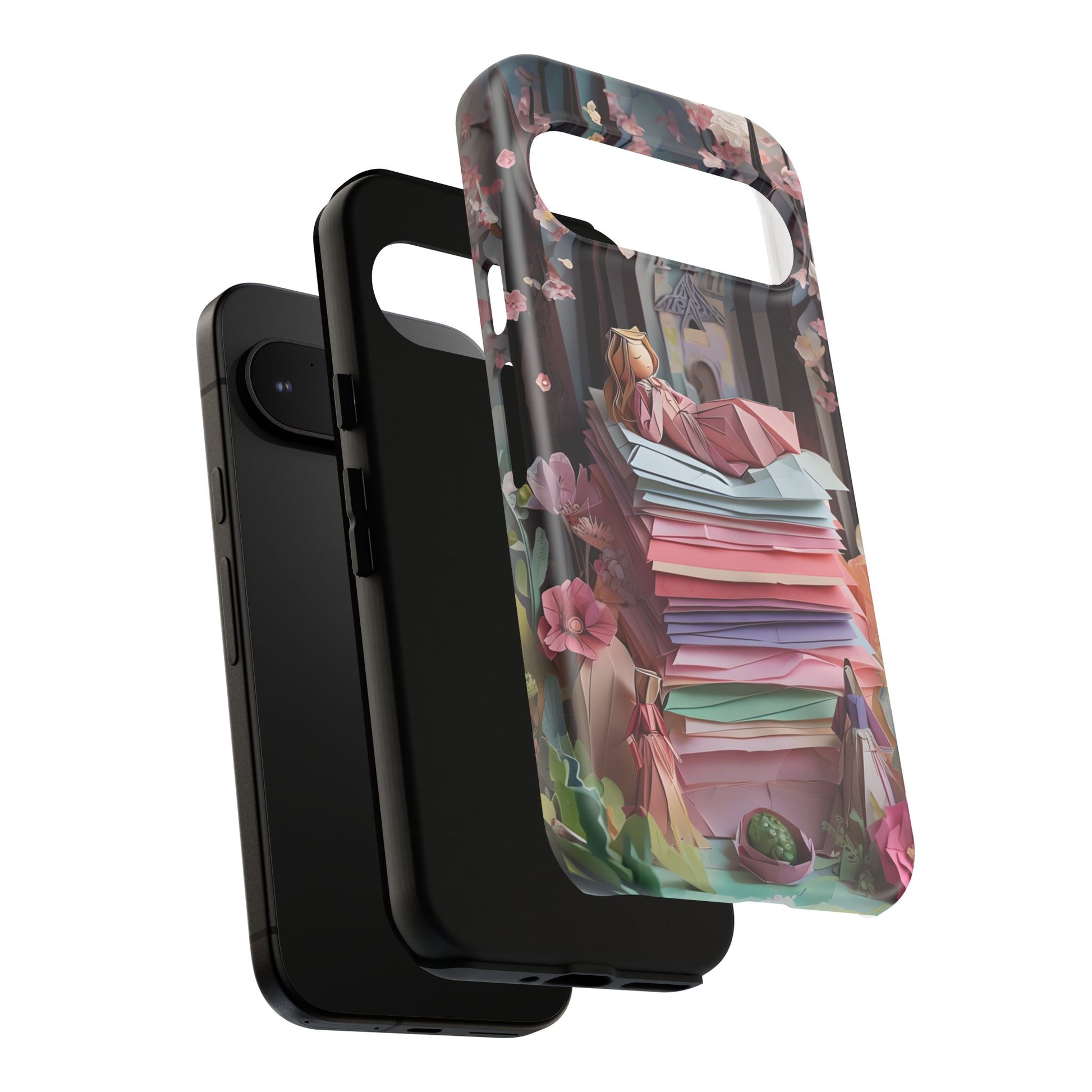 A Good Night's Sleep - Google Pixel 9 - Tough Phone Case -Whimsical Fantasy Floral Design