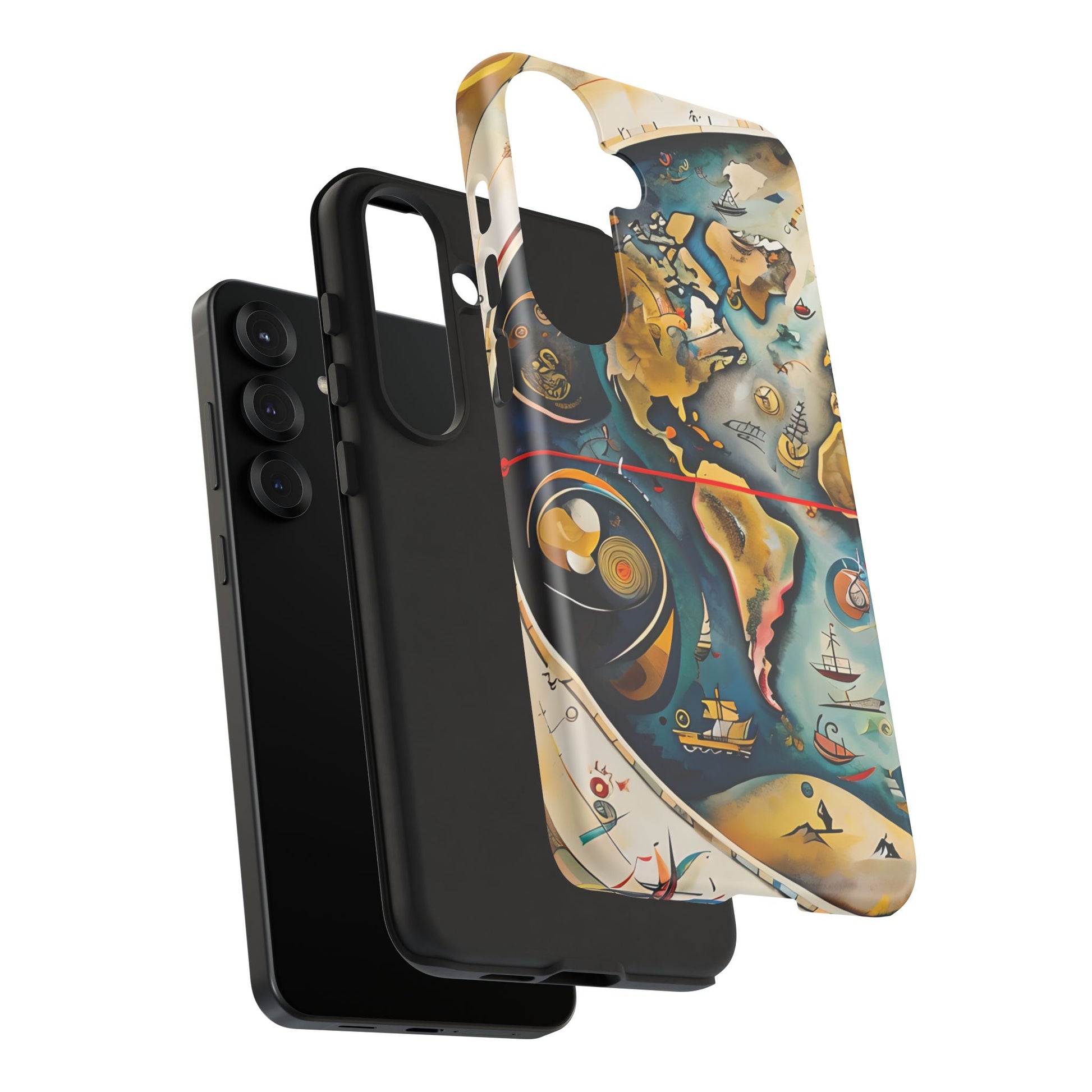 Celestial Map Samsung Galaxy S25 Plus Tough Case - Vintage Map - Premium Abstract Design