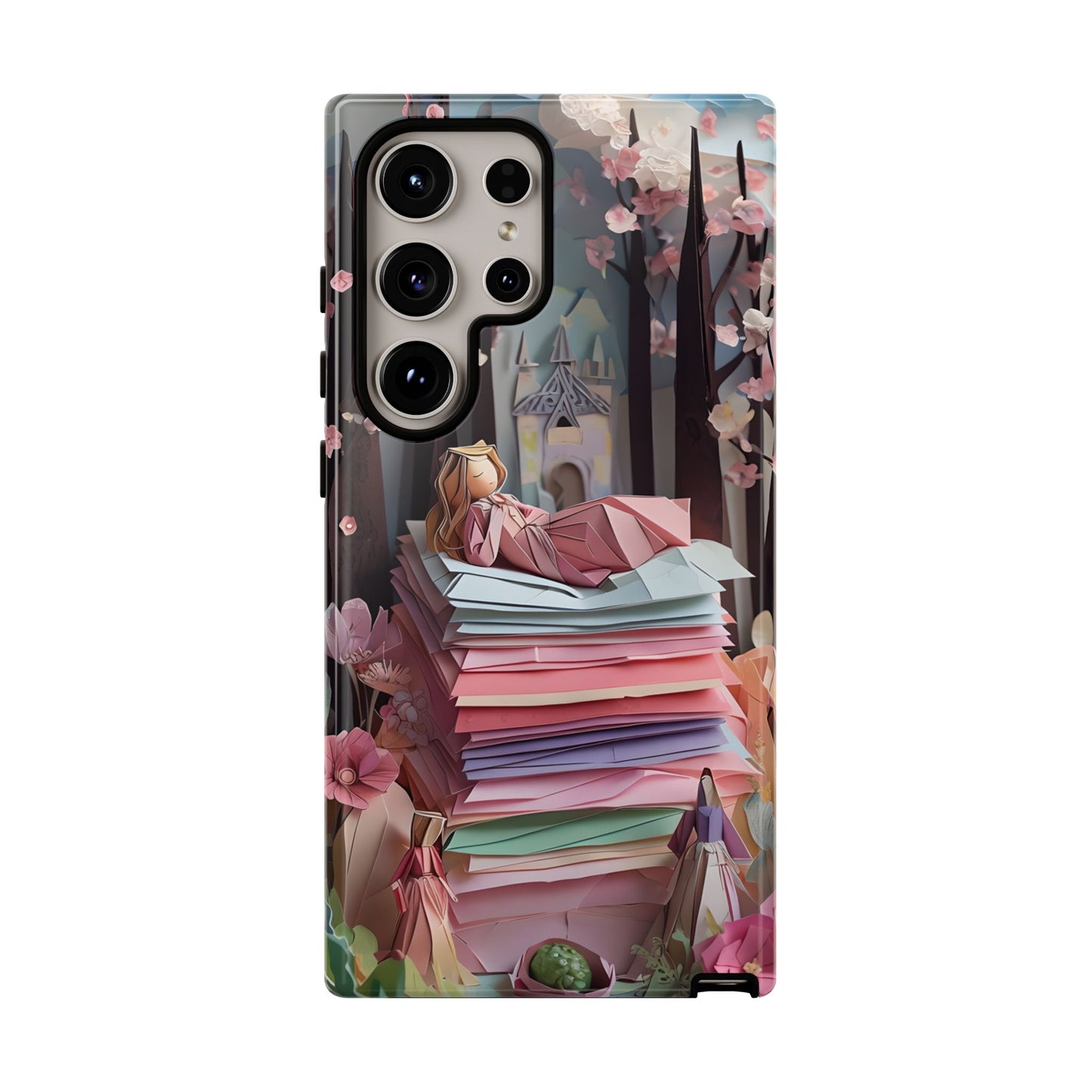 A Good Night's Sleep - Samsung Galaxy - Tough Phone Case -Whimsical Fantasy Floral Design