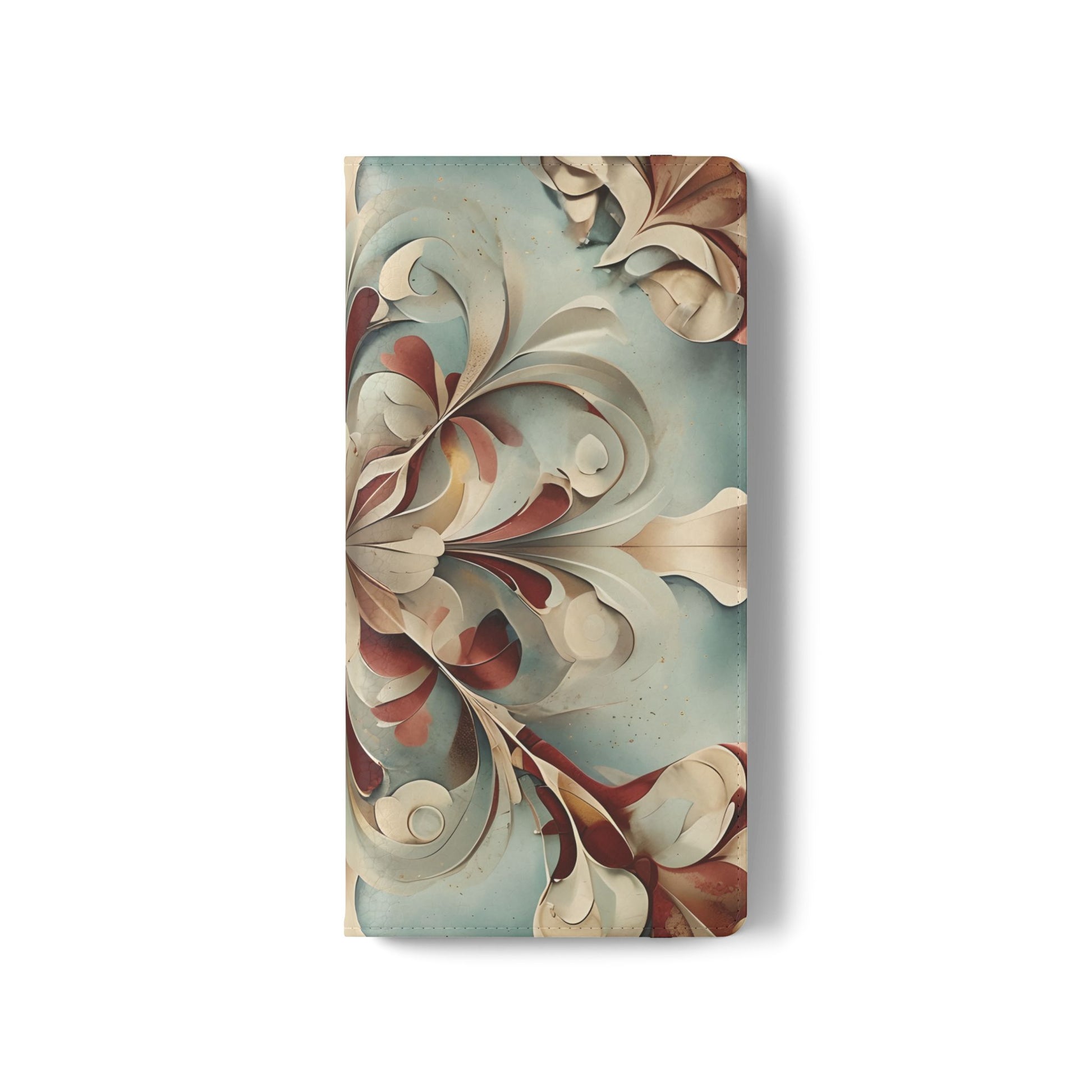 Vintage Baroque Blossom Wallet Phone Case - Elegant Floral Flip Cover for Samsung Galaxy S21 Ultra