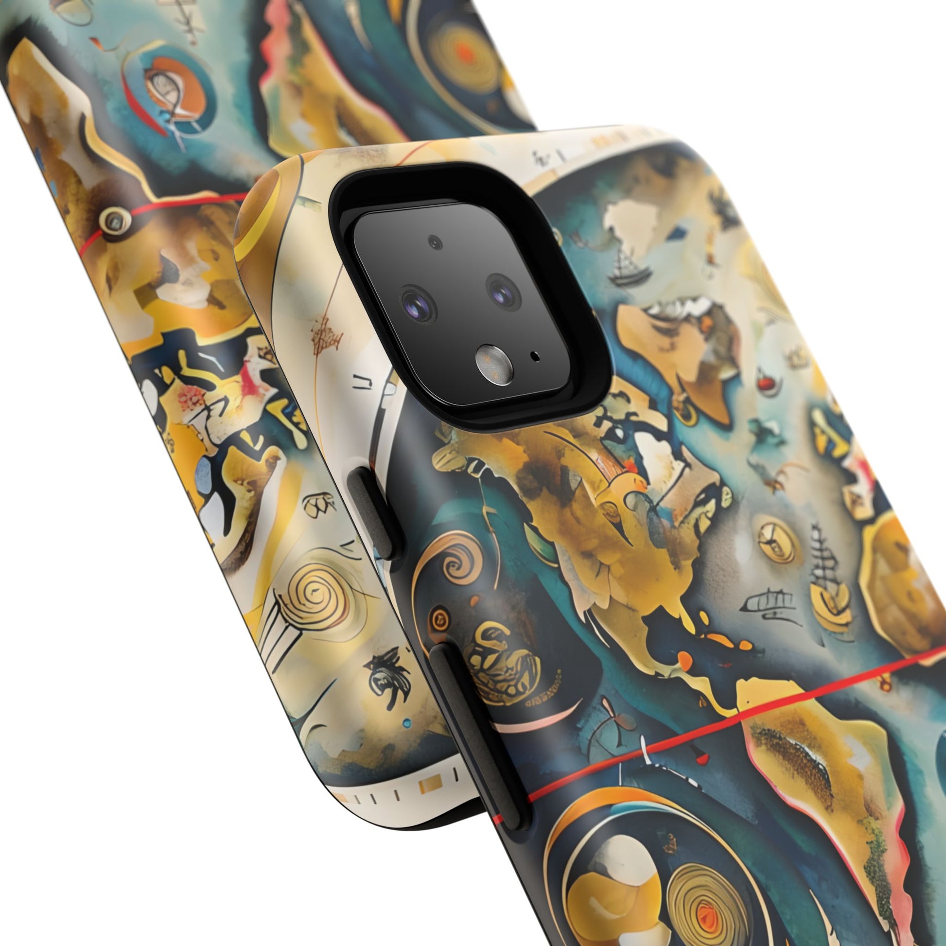 Celestial Map Google Pixel 4 Tough Case - Antique Star Chart Phone Cover