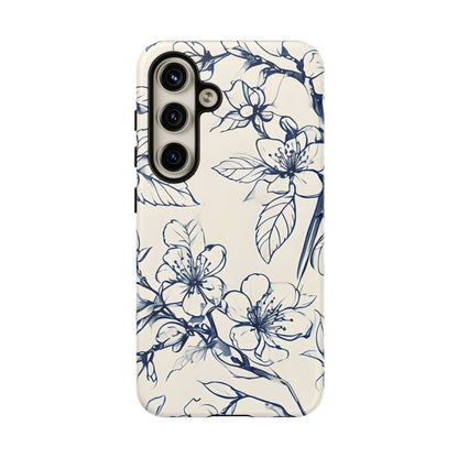 Blossom Sketch Samsung Galaxy Tough Case