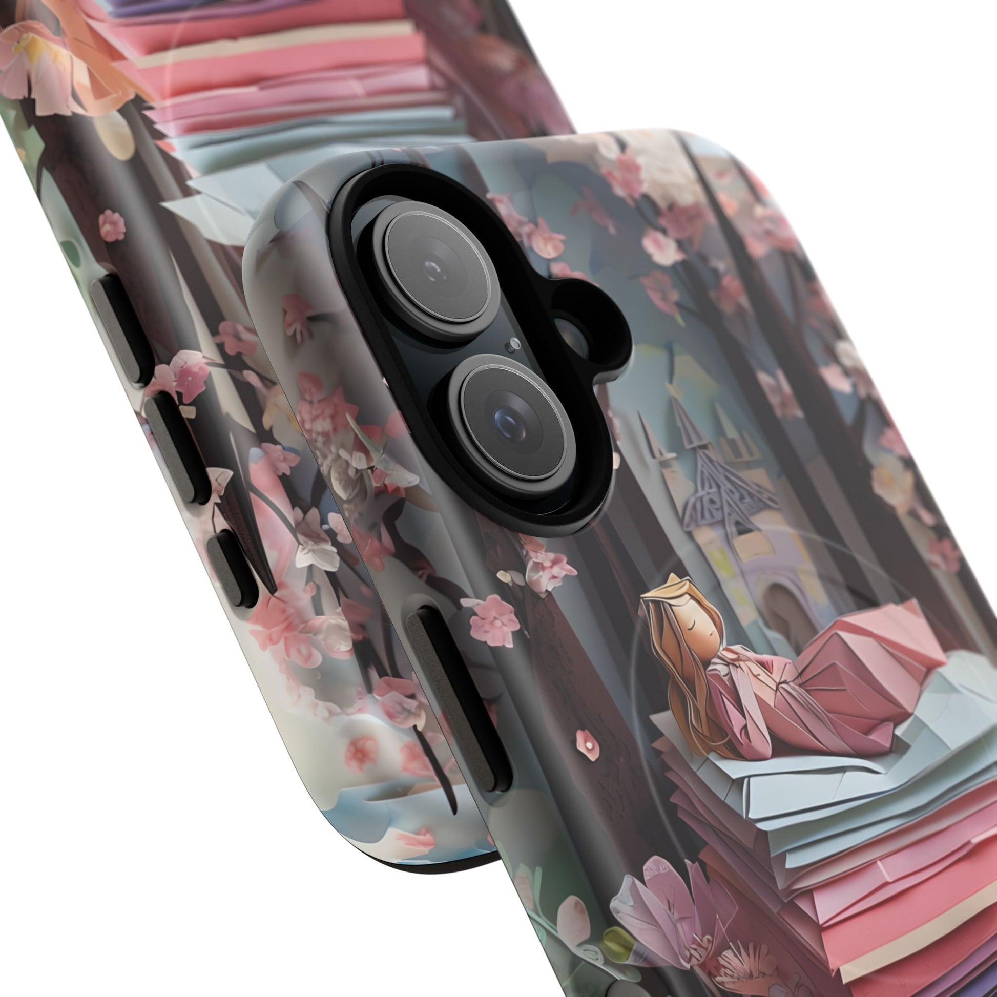 A Good Night's Sleep - iPhone 16 MagSafe Phone Case - Whimsical Fantasy Floral Design