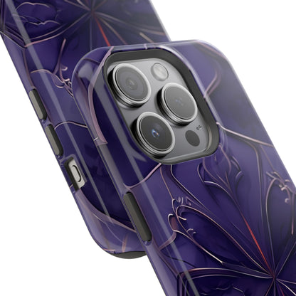 Violet Nebula iPhone MagSafe Case