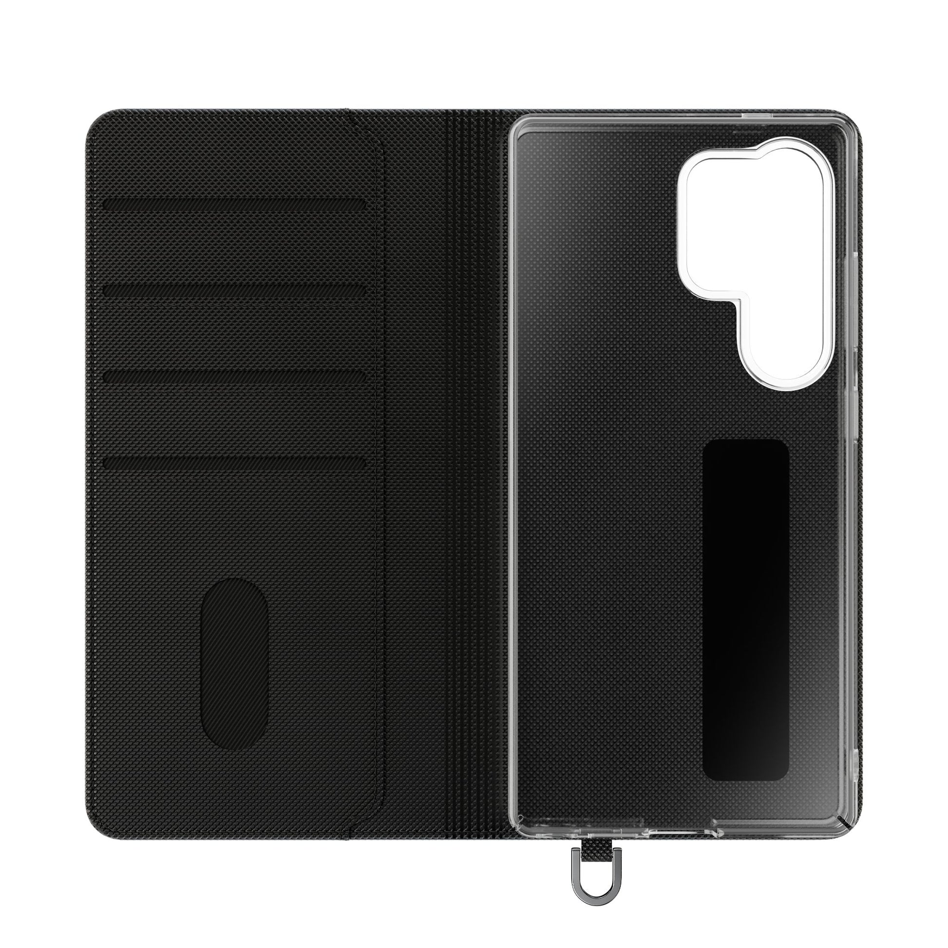 Ruby Compass Samsung Galaxy S25 Ultra Wallet Case - Bold Geometric Flip Cover with Card Slots