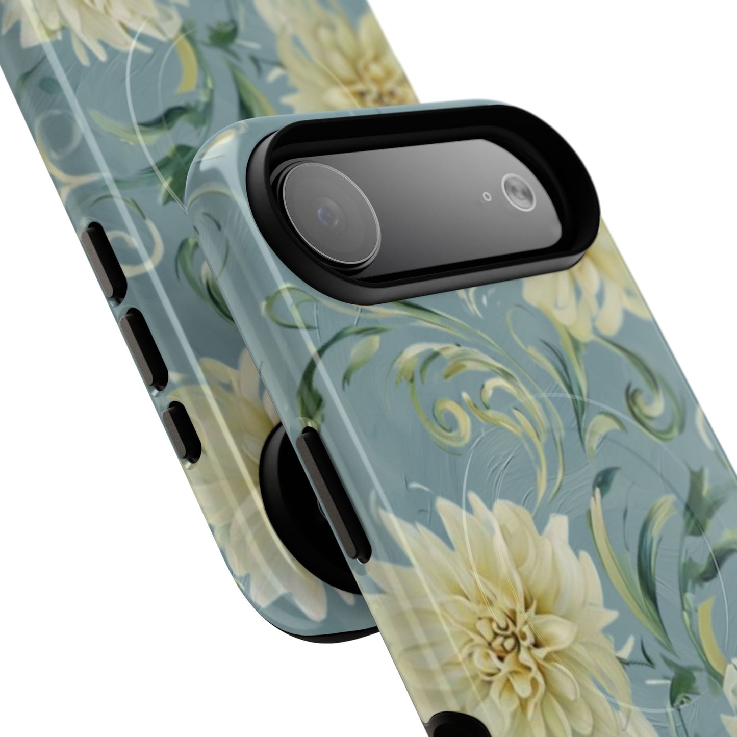Golden Dahlia Trio iPhone MagSafe Case