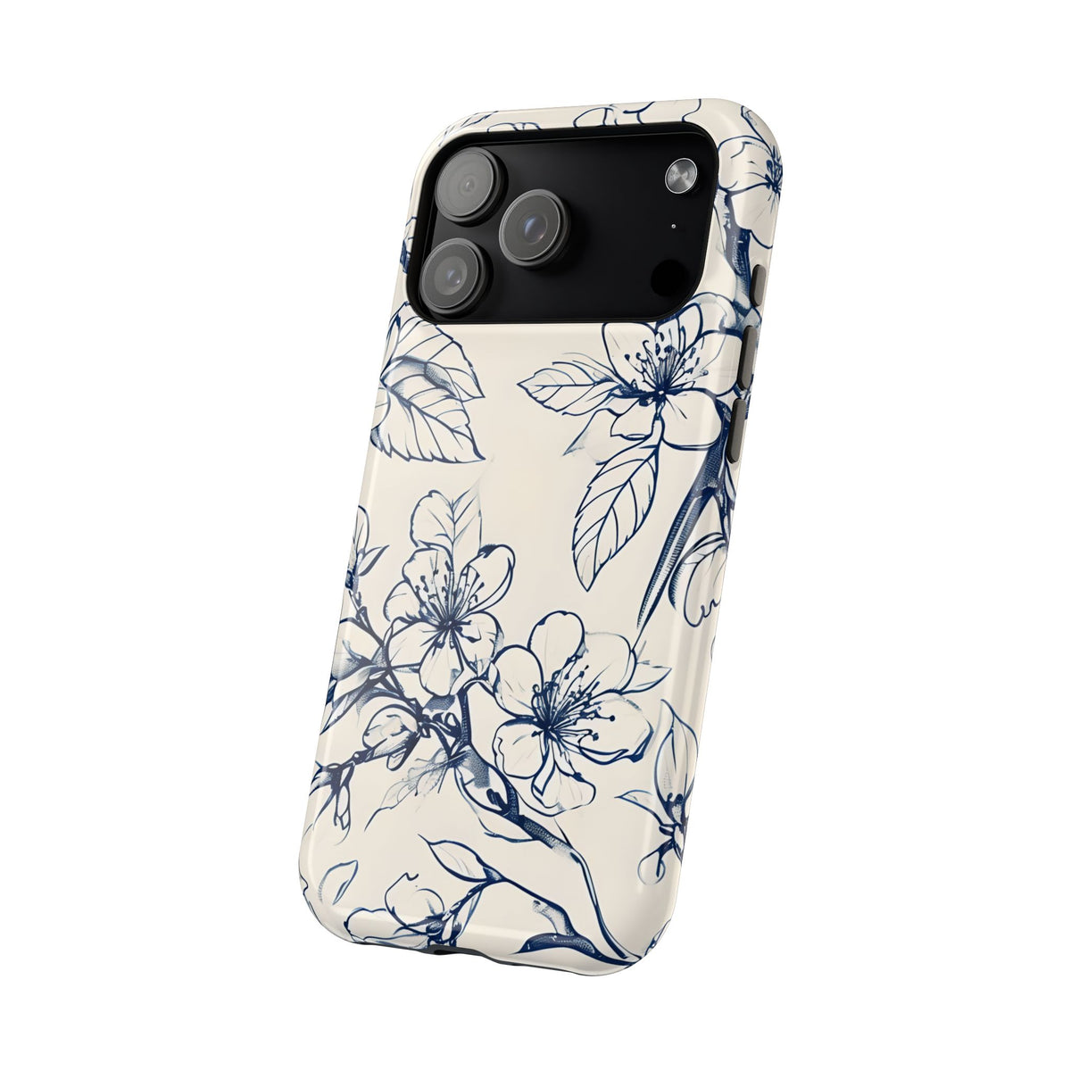Blossom Sketch iPhone MagSafe Case