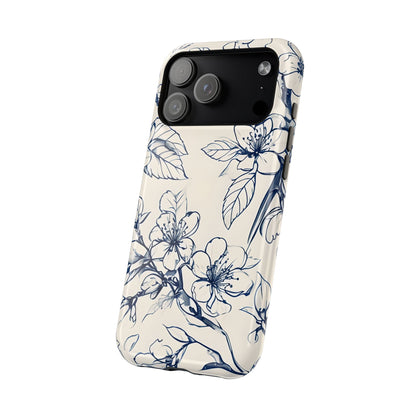 Blossom Sketch iPhone MagSafe Case