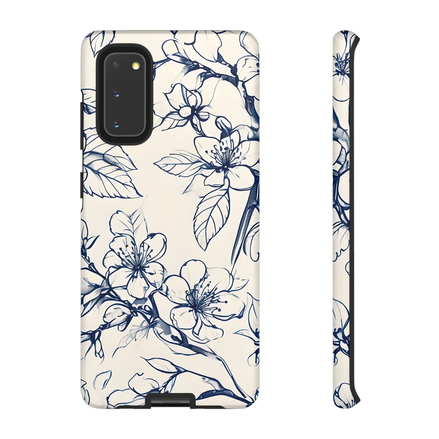 Blossom Sketch Samsung Galaxy Tough Case
