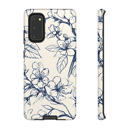 Blossom Sketch Samsung Galaxy Tough Case